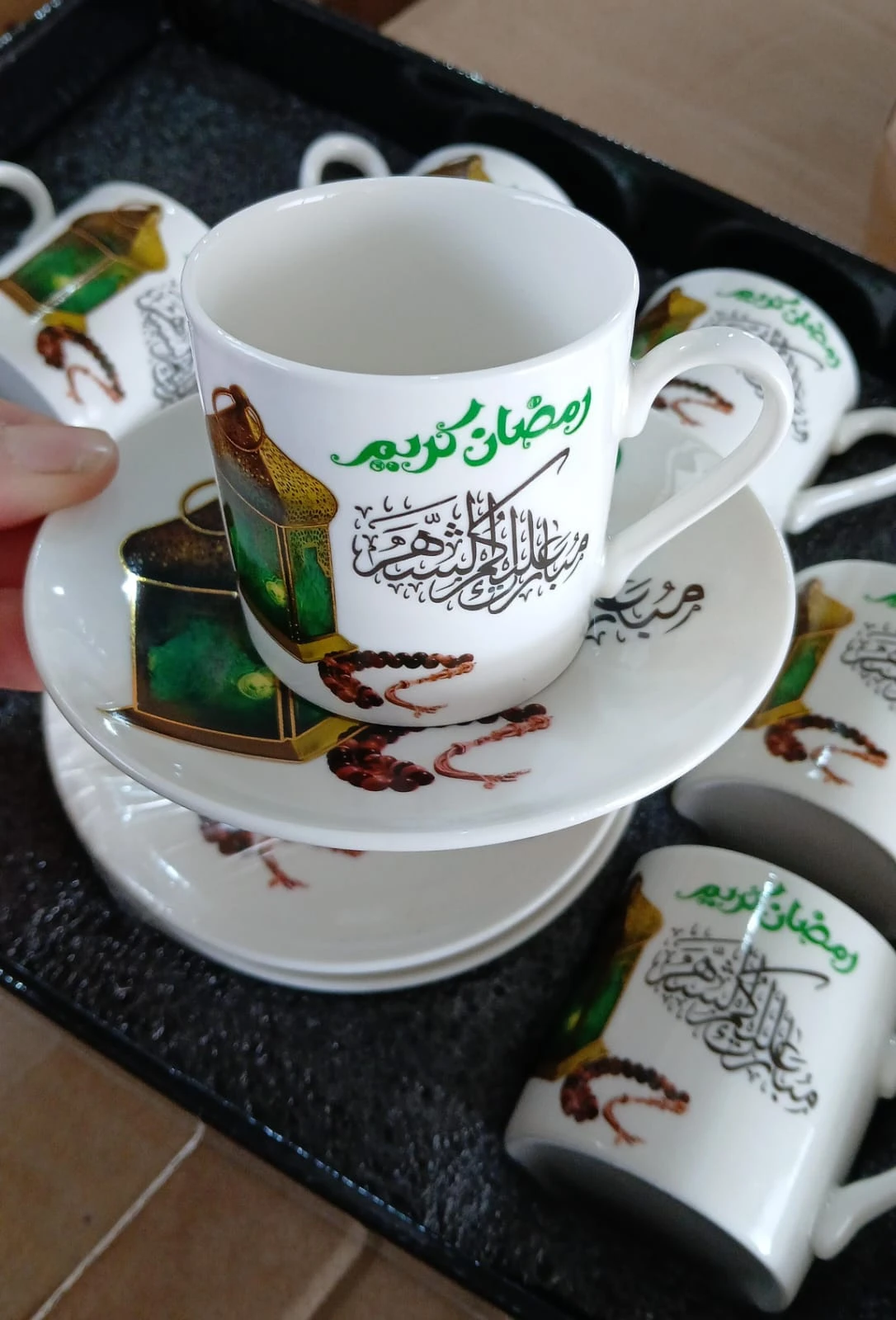 فناجين قهوه لرمضان  دذدينة