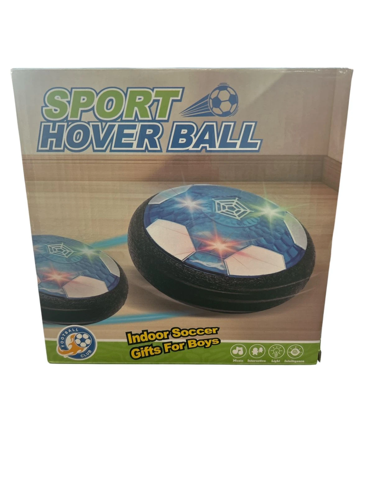 كرة هوفر مضيئة