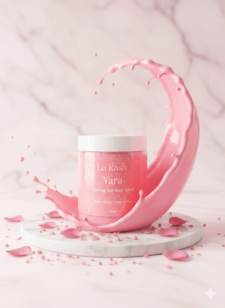 Foaming Salt Body Scrub