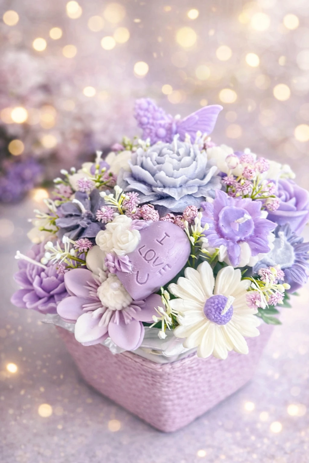 Rose candles