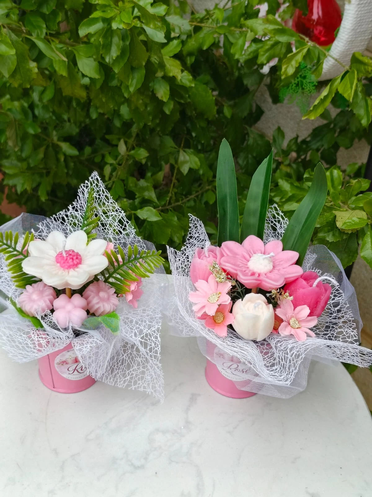 Rose' Candles