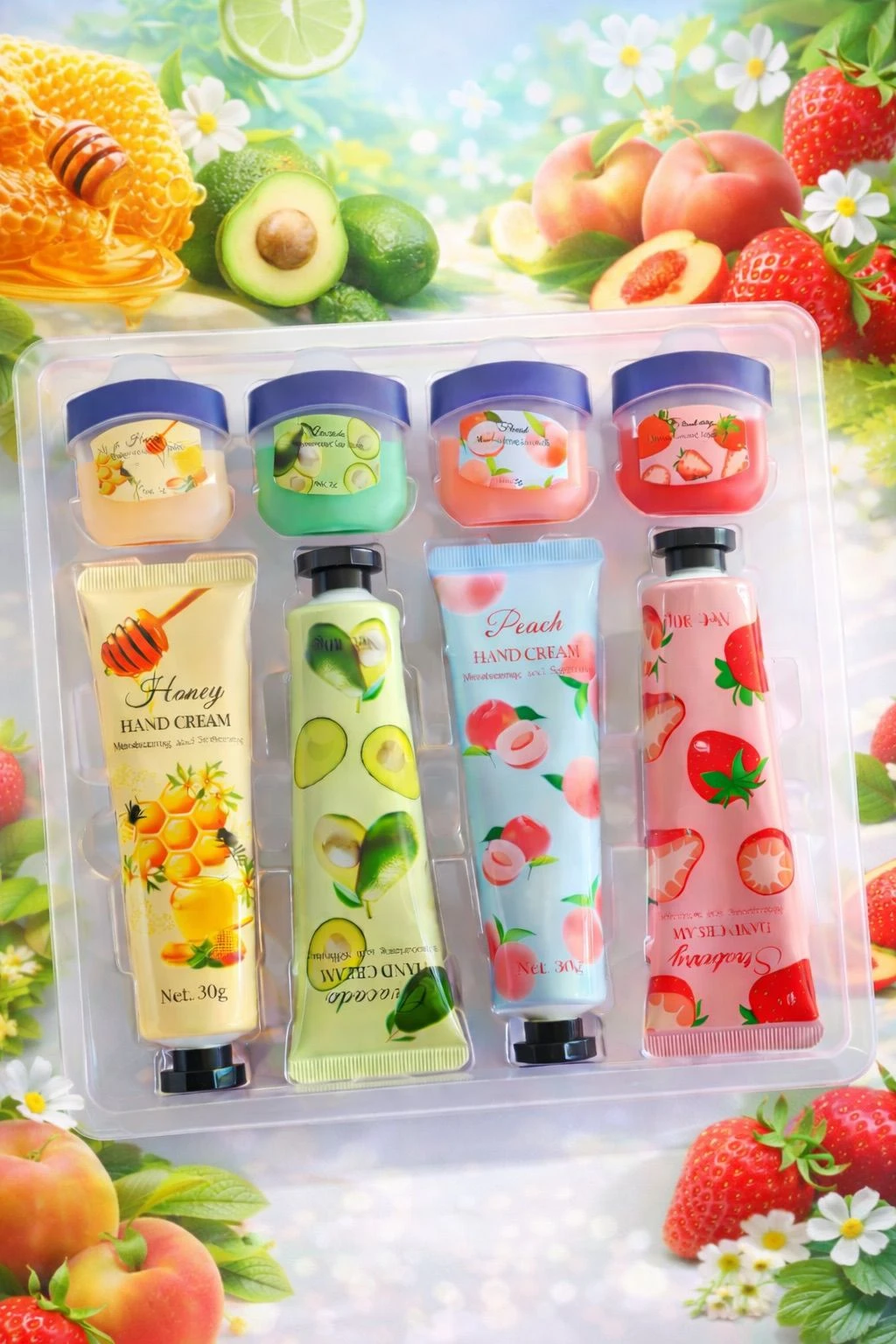 Lip Balm and Hand Cream