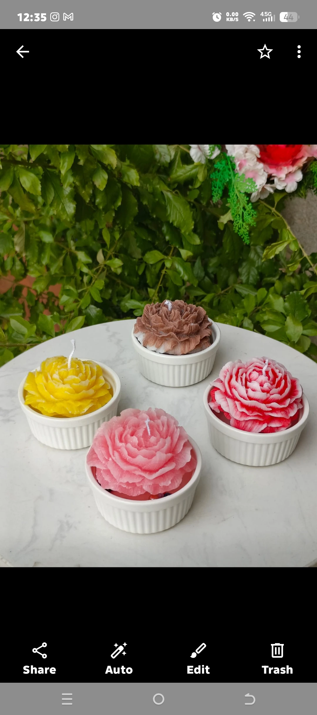Rose' Candles