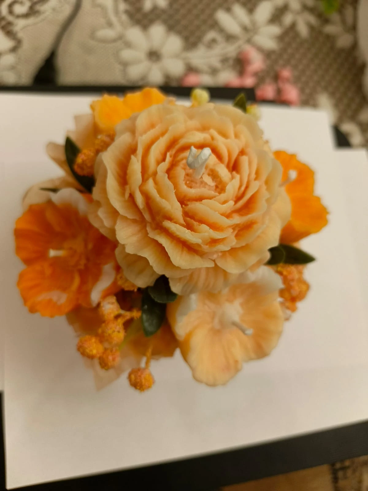 Rose' candles