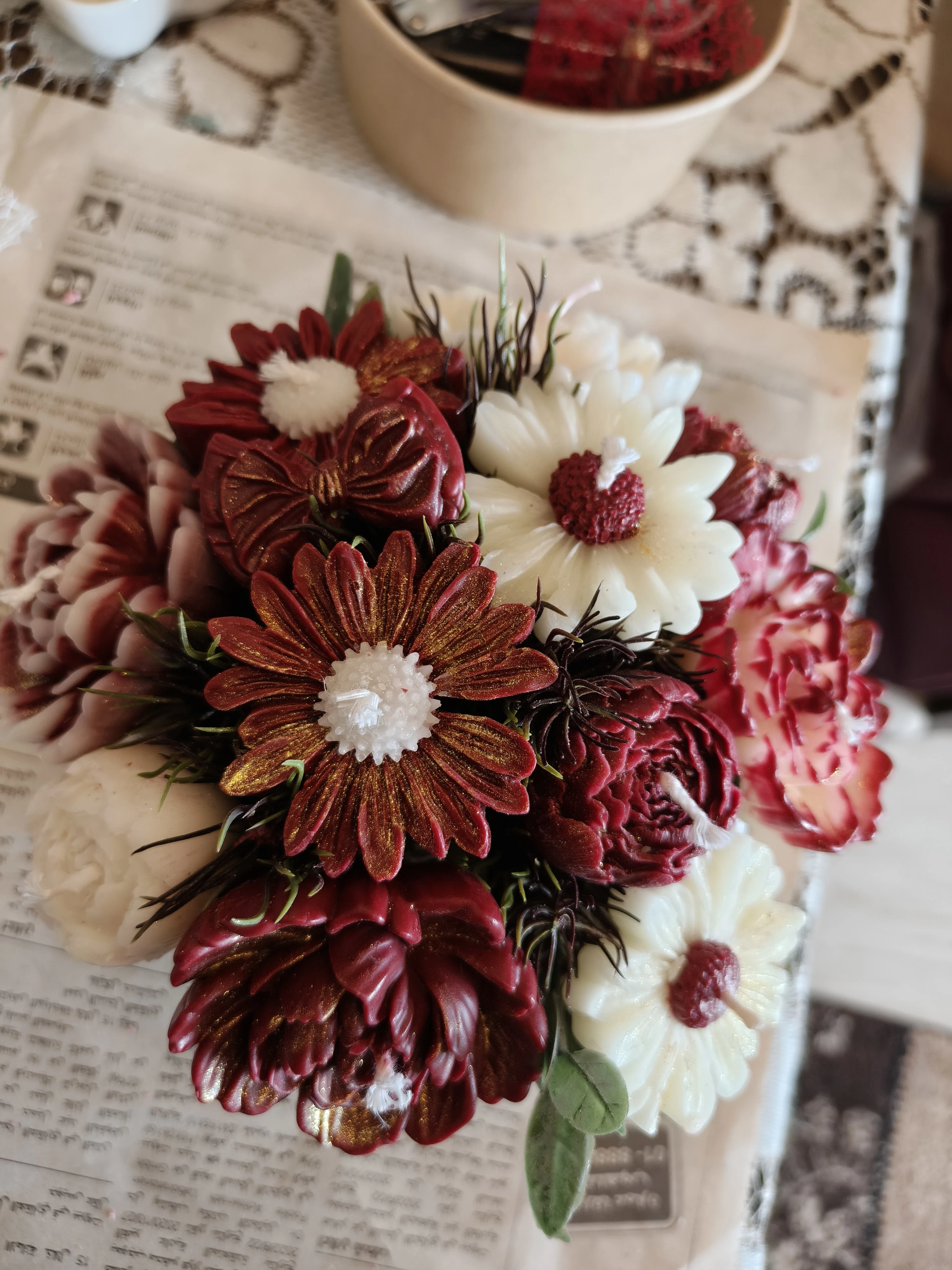 Rose' Candles